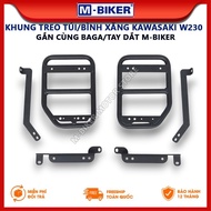 [M-Biker] Side bag frame W230, Side bag W230, Bag rack attached to M-Biker bag or handlebar