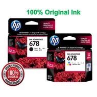 HP 678 Black HP678 HP-678 Black Colour Original Ink Cartridge for HP Deskjet 4515 3545 2545 1515 464