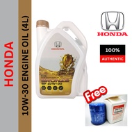 08232-P99-K4NM3 SN 10W-30 Honda Mineral engine oil(FREE Honda Oil Filter 1pc)