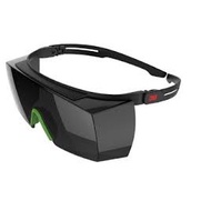 3M™ SecureFit™ 3700 Series, SF3750AS-BLK, Black Temple Shade 5.0 OTG Anti-scratch lens