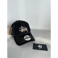STÜSSY NEW ERA 9TWENTY BASIC TRUCKER BLACK