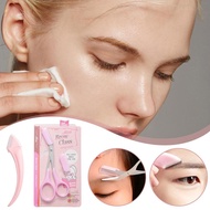 Stainless Steel Eyebrow Trimmer With Comb Creates Perfect Eyebrow Shape. Eyebrow Trimmer With F7t6