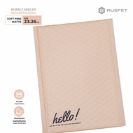 AMPLOP BUBBLE MAILER PINK BUBBLE WRAP ENVELOPE SOFT PINK RUSFET 23X26