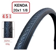 ยางนอก 20x1 1/8  (451) Kenda K193 ยางนอกจักรยาน อะไหล่จักรยาน