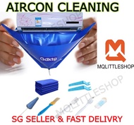 [MQLITTLESHOP] AIRCON CLEANING KIT BUNDLE AIR CONDITIONER SERVICING SPRAY CLEANER COVER BAG FOAM SPR