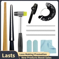 Ring Mandrel Ring Sizer Tool Ring Measurer with Quarter Sizes Finger Size Measuring Ring Shaper to F