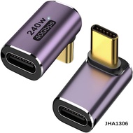 3D EL blow 240W USB C Adapter 40GB Converter 8K Video Support USB 4 Cable for Laptop, Tablet and Pho