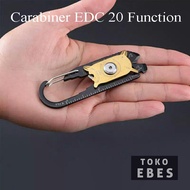 20 in 1 Carabiner EDC Multifunction Tools Kit