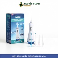 Biohealth FL-V33 handheld 3-mode water flosser 320ml IPX7 waterproof