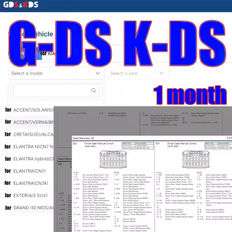 1-Month Online Account for GDS KDS for Alldata Car Repair Software for G- DSK-DS 1 Month Support Mob