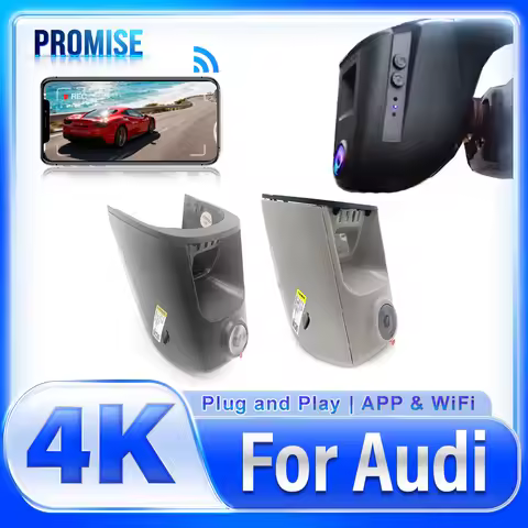 New! HD 4K 2160P Easy to install Dashcam For Audi A3 A4 A4L Q5 2018-2025 Car DVR Wifi Video Recorder