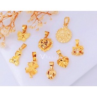 [VELLITA] Loket Design Comel Persist916 <Pendant “Design” 999.9 Gold Plated>