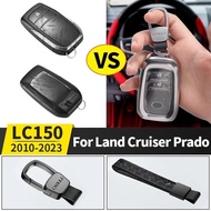 Fully Enclosed Protection Metal Key Shell For Toyota Land Cruiser Prado 200 150 LC150 LC200 Modifica