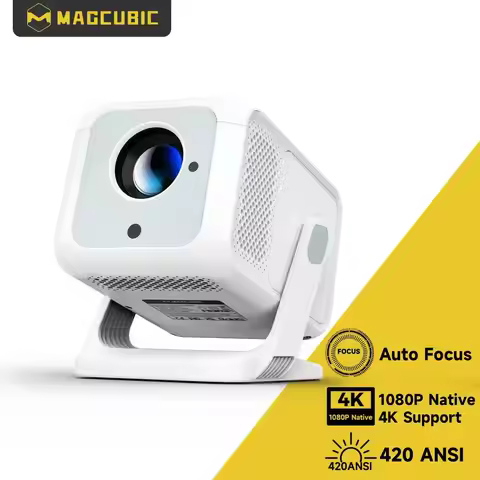 Magcubic HY310X 4K Mini Auto Focus Projector With Full HD 1080P 420ANSI Android 11 Keystone for Outd