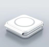 JIMA 15W Mobile Phone Watch Three-in-one Magnetic Wireless Charging Magsafe Two-way Charging Folding
