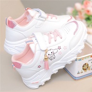 Sanrio รองเท้าผ้าใบสำหรับเด็กผู้หญิง,ใหม่รองเท้าวิ่งลายการ์ตูน Cinnamoroll น่ารักรองเท้าลำลองกลางแจ้ง