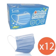 SOLCLEAN水可靈 醫療防護口罩（單片包）30入迷霧藍x12盒 _廠商直送