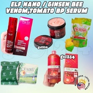 THE ELF NANO WHITE DOSE PREMIUM WHITENING SKIN SKINDOSE GINSENG BEE VENOM TOMATO BP SERUM 💯 original