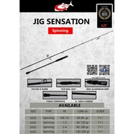 Rod SPINNING GTECH JIG SENSATION LIGHT JIGGING