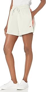 Women's Select 3-Stripes Basketball Shorts, Alumina/Bright Red, X-Large