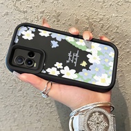 HP Phone Case For VIVO Y21 Y21s Y21T Y21E Y21A Y21G Y33T Y33s Case Blue and White Flower Softcase Si