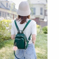 backpack wanita kulit sintetis import hongkong tas ransel wanita