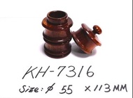 €小歐坊 木製塔型 掀蓋式 牙籤&牙線盒/牙籤罐/牙籤&牙線收納罐/收納罐/禮品  KH-7316   Wooden tower type flip-top toothpick & floss box