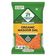 24 Mantra Organic Masoor Dal, 500gm