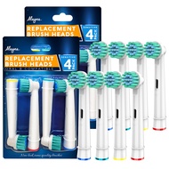Replacement Brush Heads Compatible with Oral B- Sensitive Gum Care Electric Toothbrush Heads - Pk of