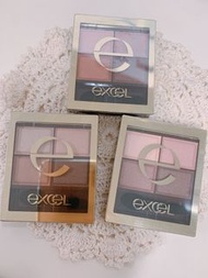 [全新現貨] Excel 裸色深邃四色眼影 大熱色SR01/SR12/SR03 $105/盒