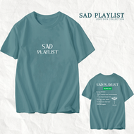 🚿 SO.ON เสื้อยืดทรง Oversize รุ่น Sad Playlist