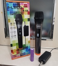 Mic Wireless Single FLECO M-13A / Mic Karaoke Bluetooth Suara Jernih Microphone Profesional M-13A
