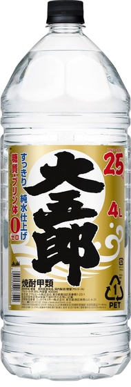 アサヒ 甲類焼酎 大五郎 25度 4000ml 4L 1本