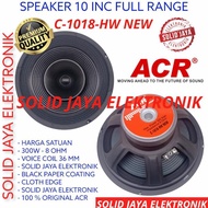 Speaker ACR 10inc FULL RANGE C 1018 HW C-1018-HW NEW FULLRANGE INCH