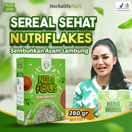 NUTRIFLAKES Sereal Umbi Garut Original Obat Asam Lambung Ampuh Atasi Maag Kronis GERD Diet Sarapan Sehat