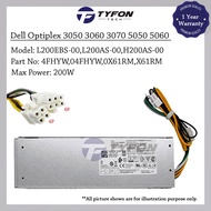 Dell Optiplex 3050 3060 3070 5050 5060 7050 7060 Precision 3430 SFF Power Supply 200W (6 Pin) L200EB