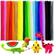 (HROF) 200pcs Pipe Cleaners Pipe Cleaners for Crafts Craft Supplies Multicolor Chenille Stems for DI