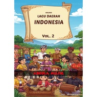Indonesian Song Piano Book / (PI-7) INDONESIAN REGIONAL SONG COLLECTION VOL. 2