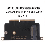 New SSD Converter Adapter for 13 inch A1708 2016-2017 M.2 NGFF