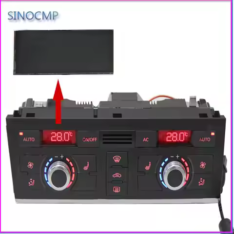 LCD Display Screen For Audi A6 (4F)/Q7 (4L) 05-12 Air Conditioning Panel Unit Display LCD Pixel Repa
