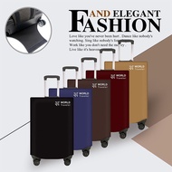 【Free luggage tag】Luggage Protector Luggage Cover Luggage Suitcase Anti Scratch Pouch TRAVEL WORLD 20 22 24 26 28 30 INCH
