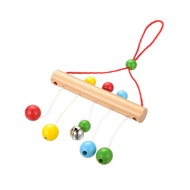 1 Pc Baby Bed Decor Rattles Colorful Ball Hanging Bell Kids Fun Mobiles Bedding Toy