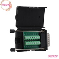 FOREVER 15 Pin Breakout Board, Male Connector 15 Pin DB15 Connector, Module with  DB15 Solderless DB