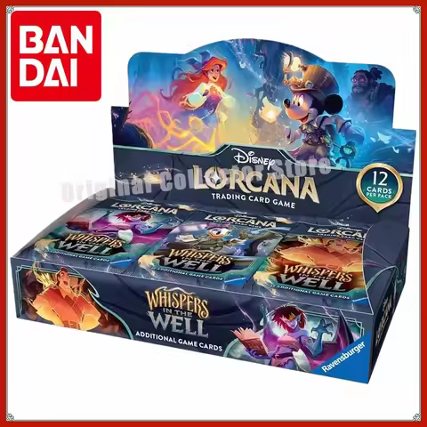 Original Bandai Kakawow Trading Cards Kakavo Series Card Disney Lokana English Cards Lorcana Well Wh