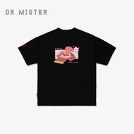 DR MISTER "Sole Lover" Tragic Romance Broad Tee - Black