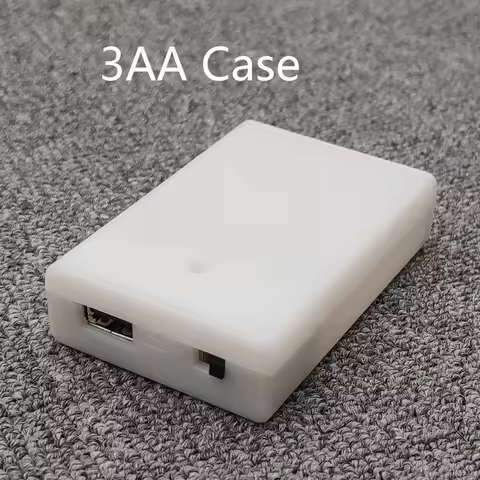 3AA 4.5V Battery Box AA Battery Case AA Battery Holder With Switch AA Box 4.5V White With Line or Wi