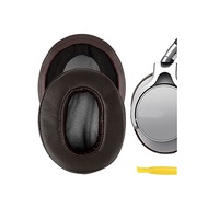 Geekria Earpads QuickFit Compatibility Pads SONY MDR-1ABT, MDR-1RBT, MDR-1RNC Headphone Support Pads Ear/Earcup (Protein Leather/Coffee)