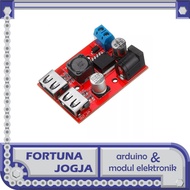 LM2596 DC-DC 9V-36V to 5V 3A Dual USB Output Stepdown Charger Module