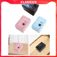 [Flameer] Iron Piggy Bank Cash Box Safe with Drop Saving Ornament Container Home Decor