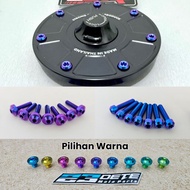 Ninja 150 R SS RR Titanium Original GR5 Tank Cap Bolt 7pcs